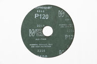 Grano del óxido de aluminio de Sanding Discs With de la amoladora de la fibra de la resina de 5 discos de la pulgada que enarena