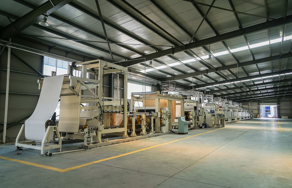WEEM Abrasives línea de producción del fabricante