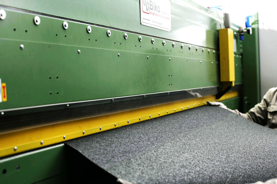 WEEM Abrasives línea de producción del fabricante